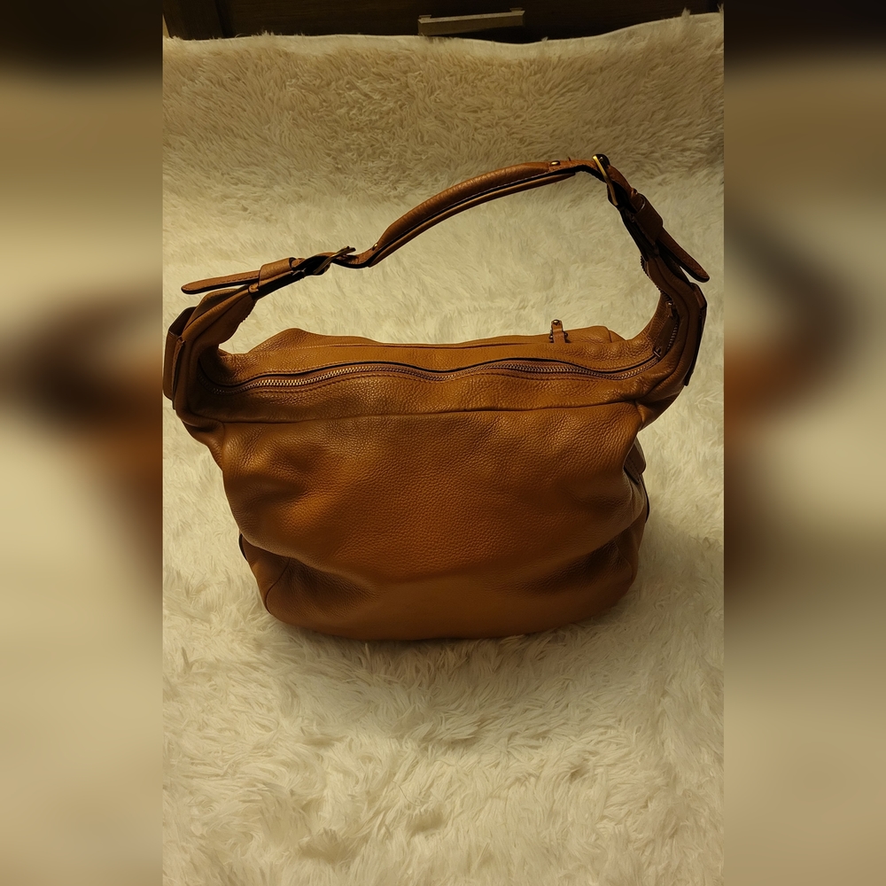 Ralph Lauren Hobo bag camel color / leather